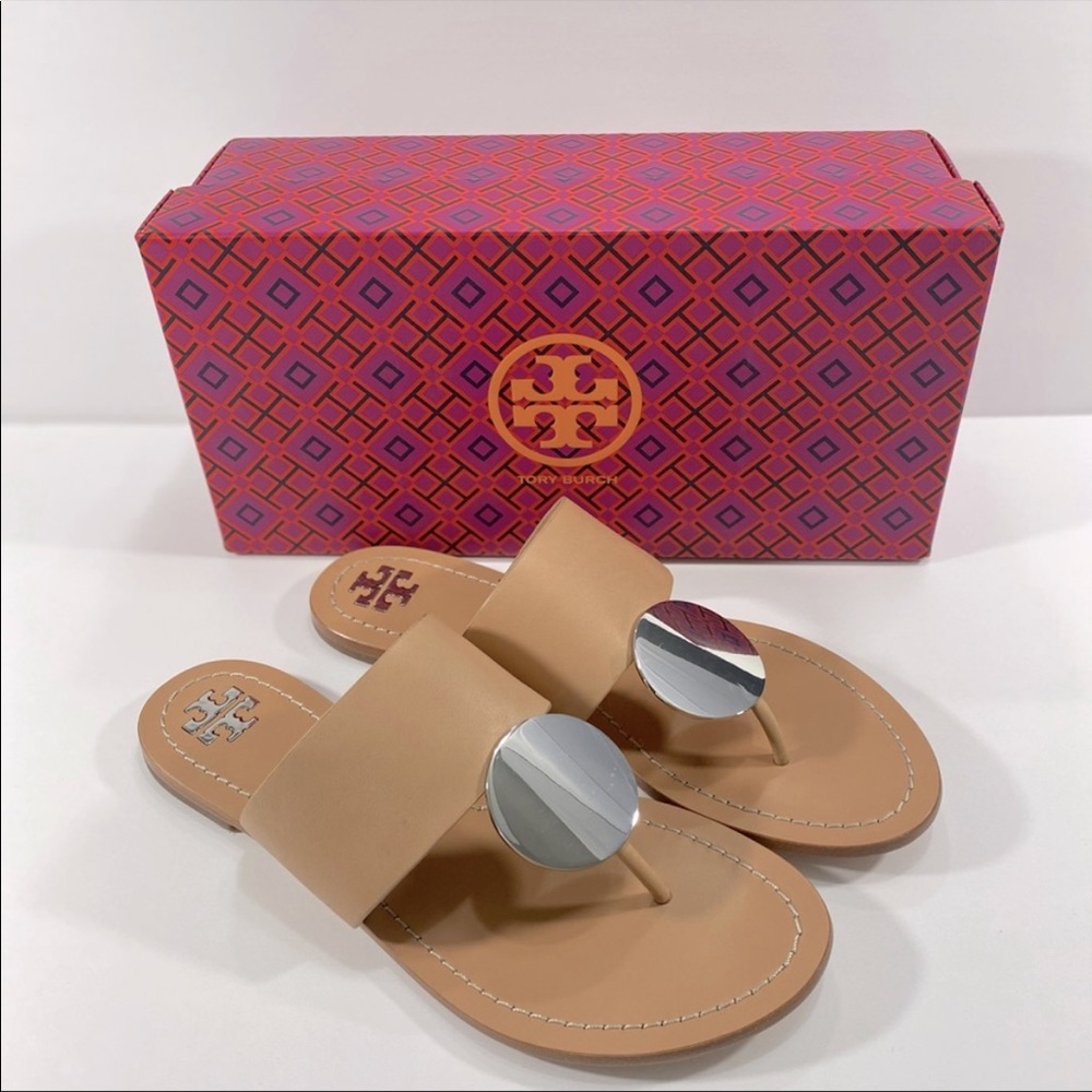 Tory Burch Patos Disk Sandal w/ original box and dust bag